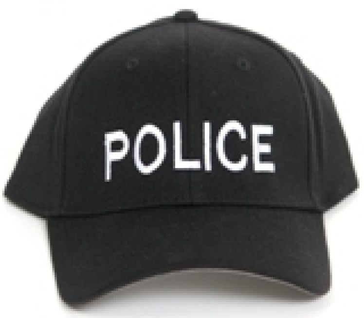 POLICE FLEX FIT BALL CAP.